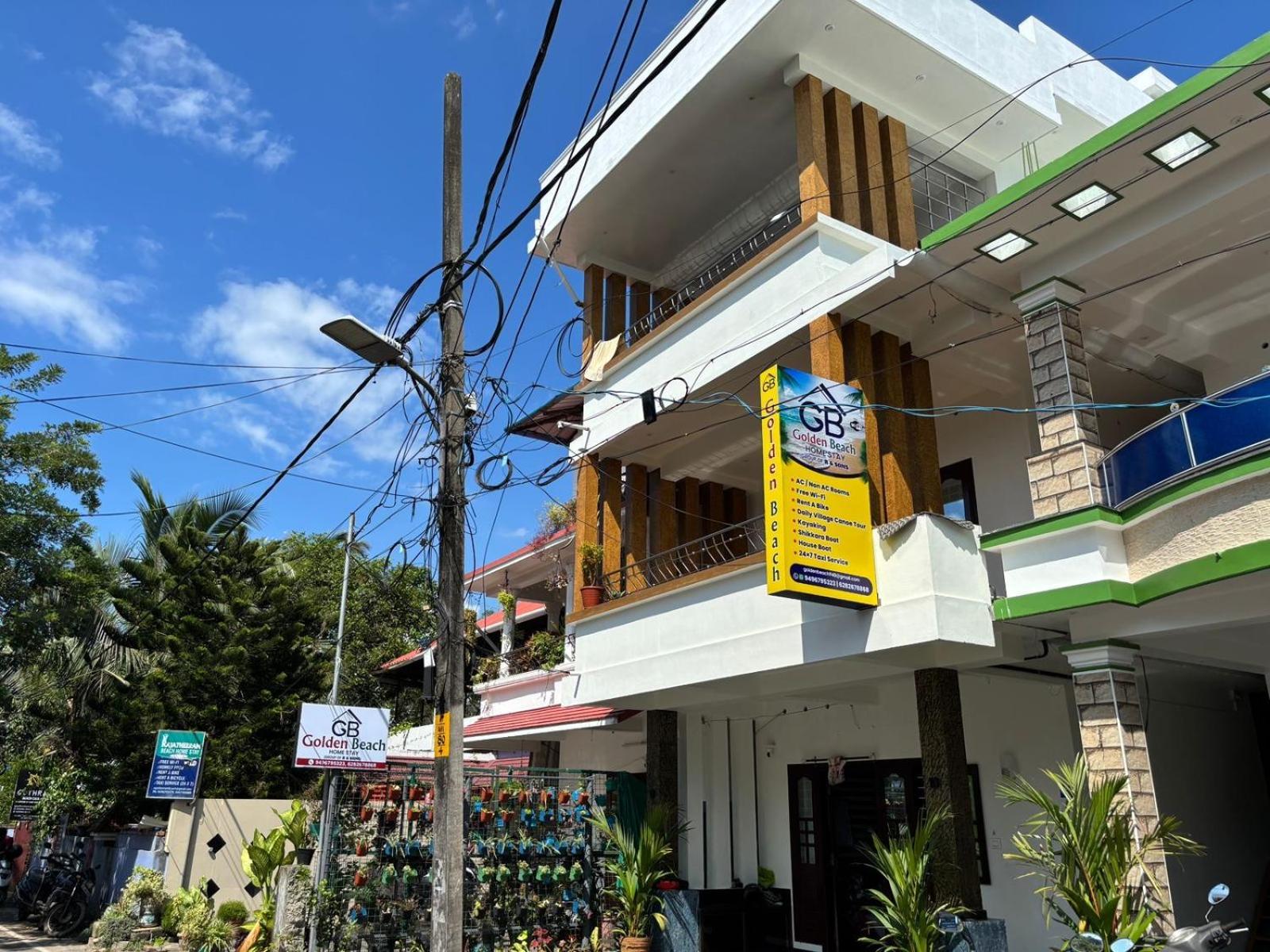Golden Beach Home Stay Alappuzha المظهر الخارجي الصورة